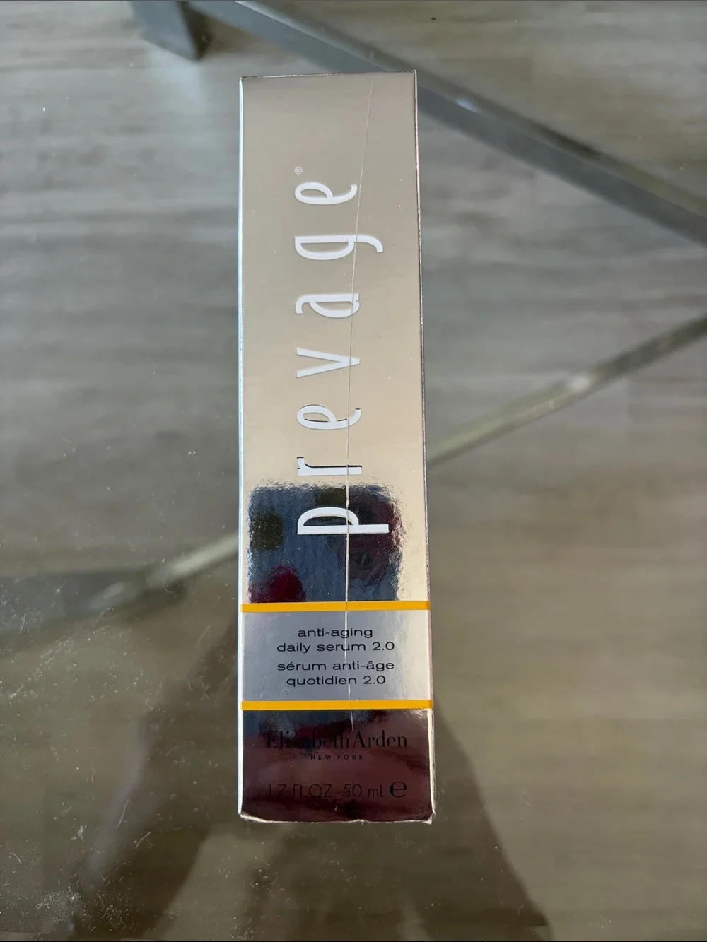 Elizabeth Arden Prevage Anti-Aging Daily Serum 2.0 - Silver with Yellow Accent